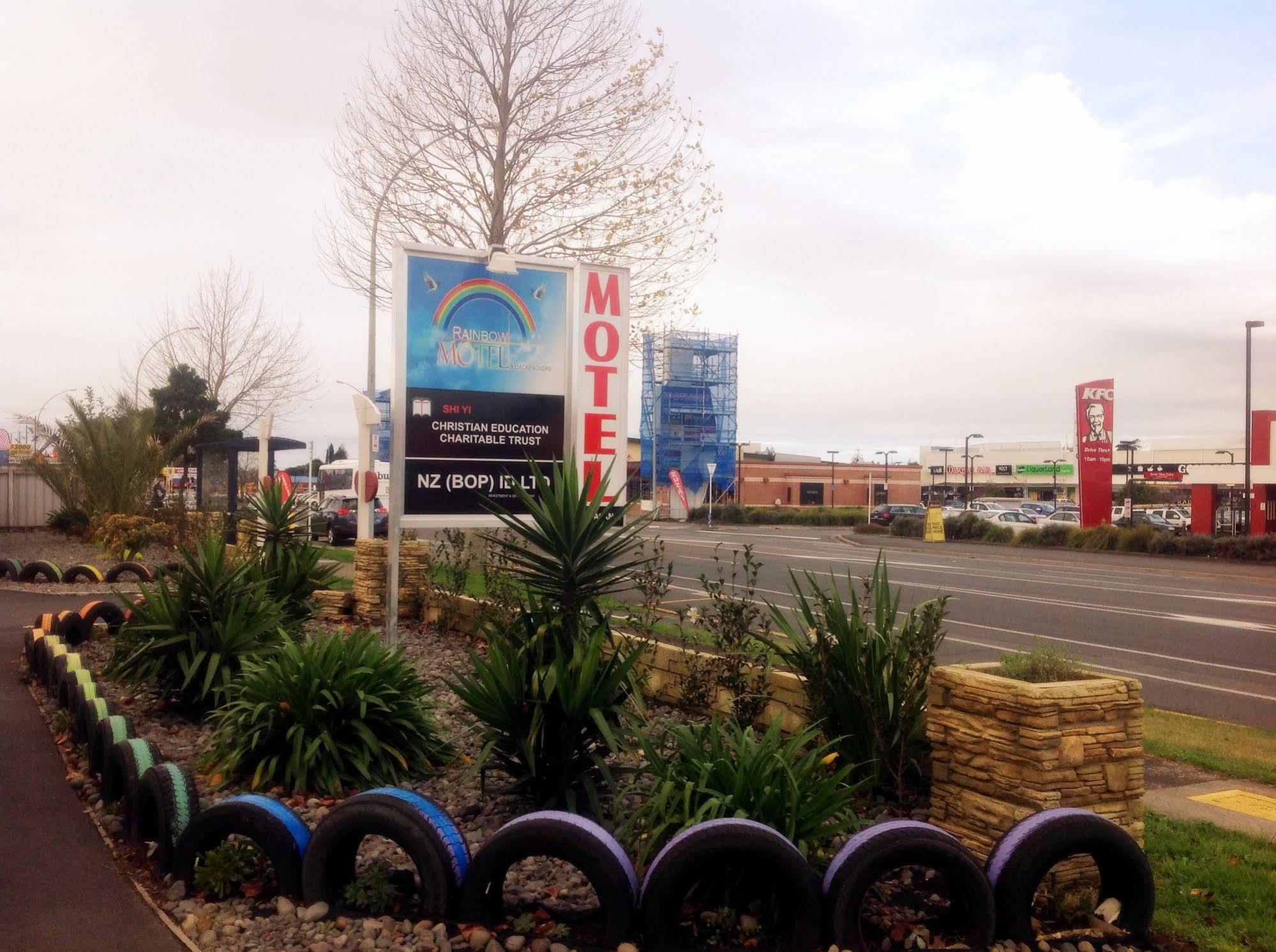 Rainbow Motel & Guest House Tauranga Buitenkant foto